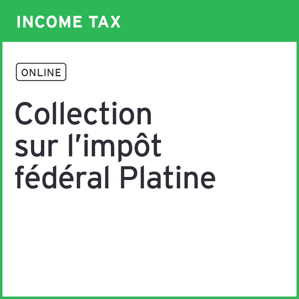 Collection sur l'impôt fédéral (CIF Platine)