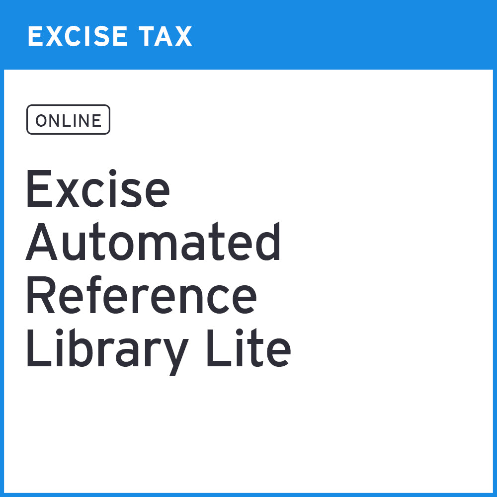 Excise Automated Reference Library Lite (EARL Lite)