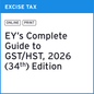 EY's Complete Guide to GST/HST, 2026 (34th) Edition (ONLINE)