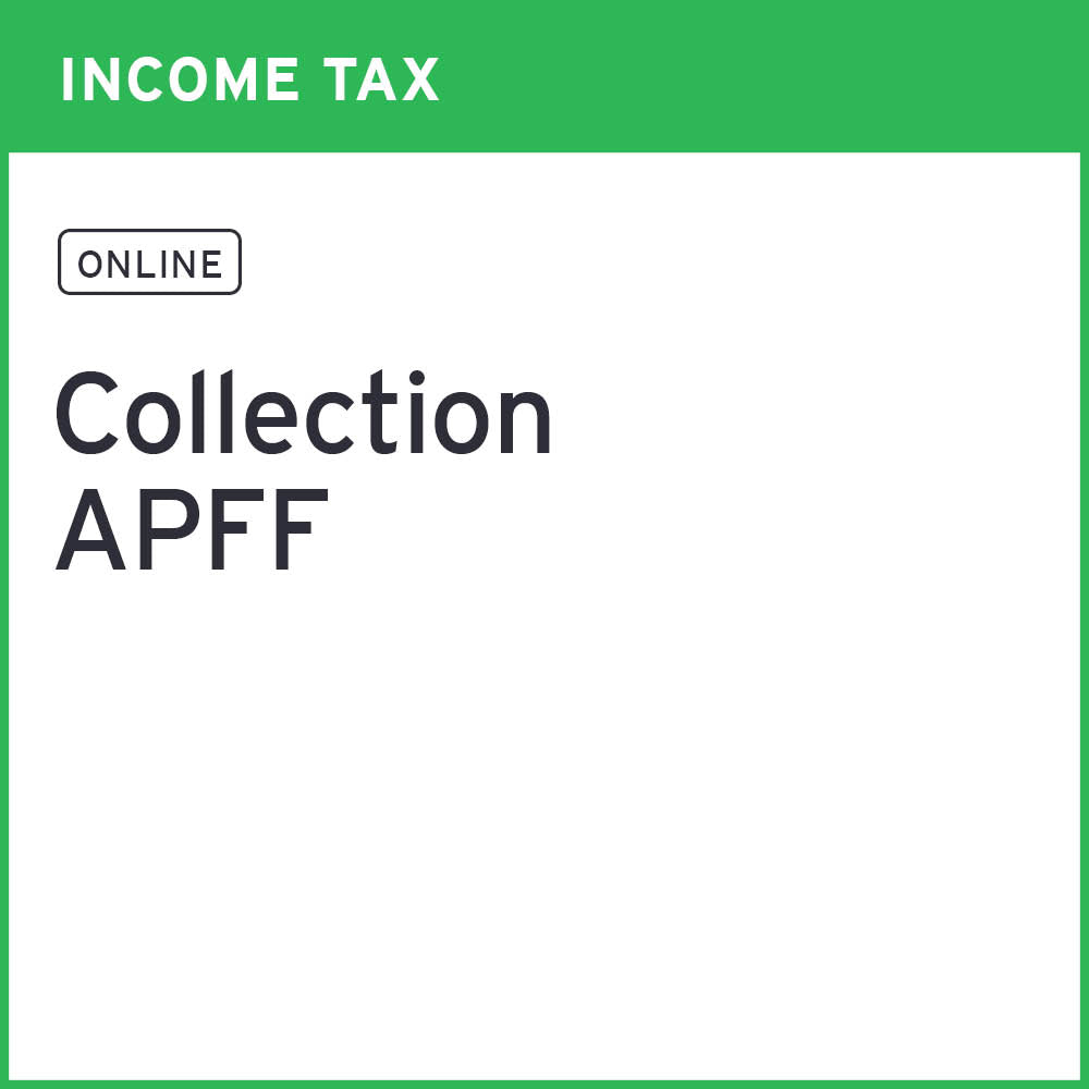 Collection APFF – EY Tax Publishing