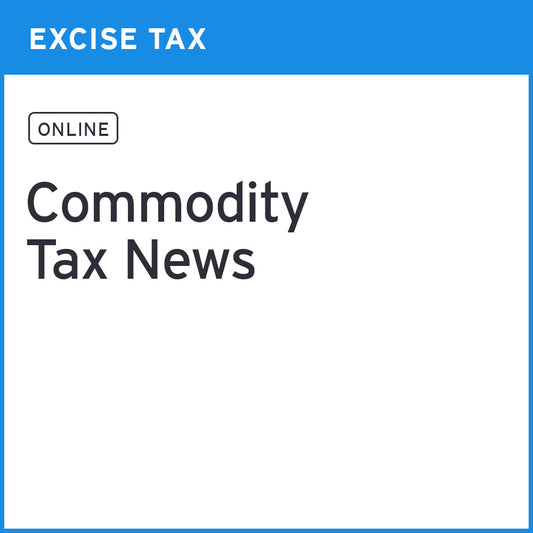 Commodity Tax News