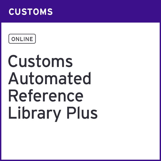 Customs Automated Reference Library (CARL Plus)