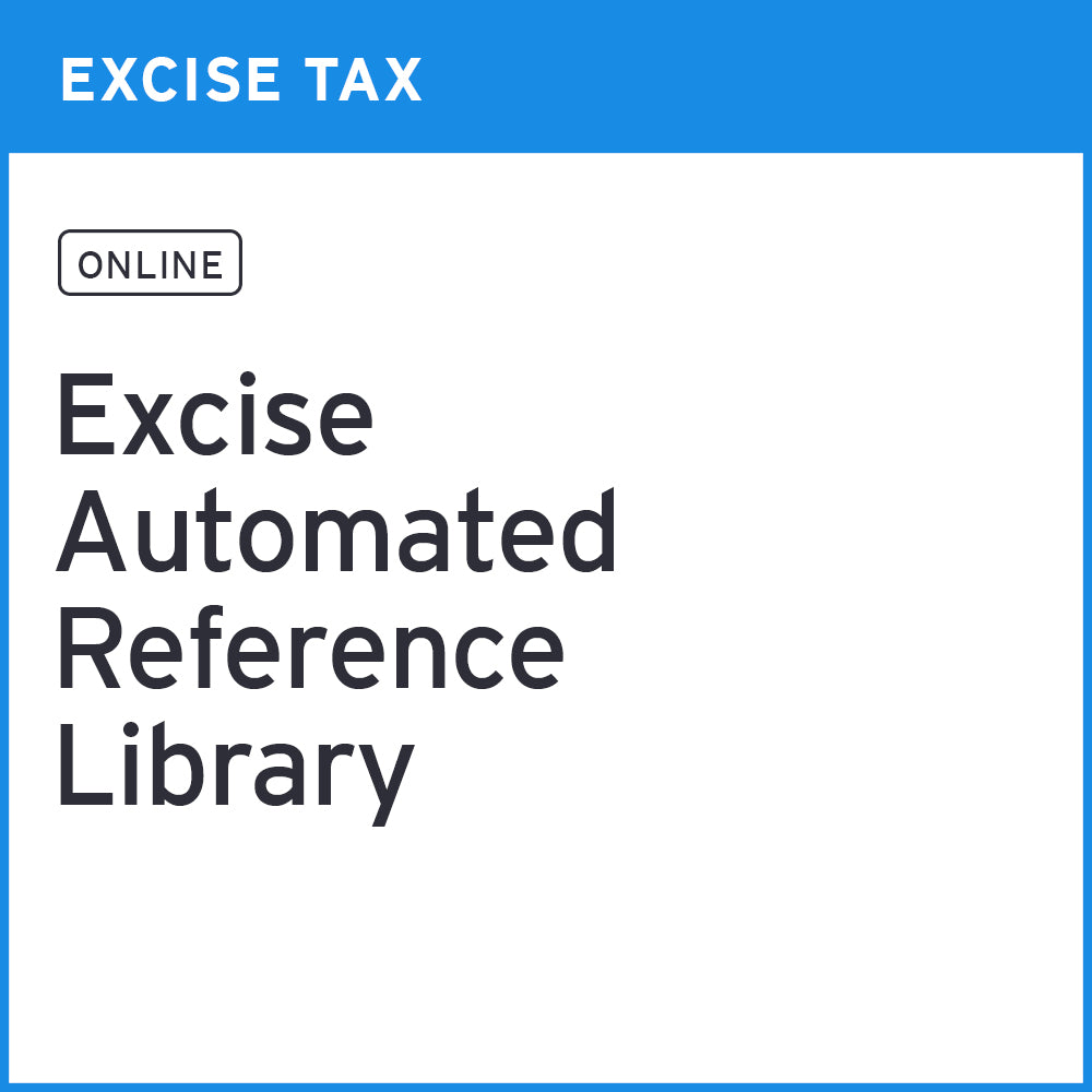 Excise Automated Reference Library (EARL)