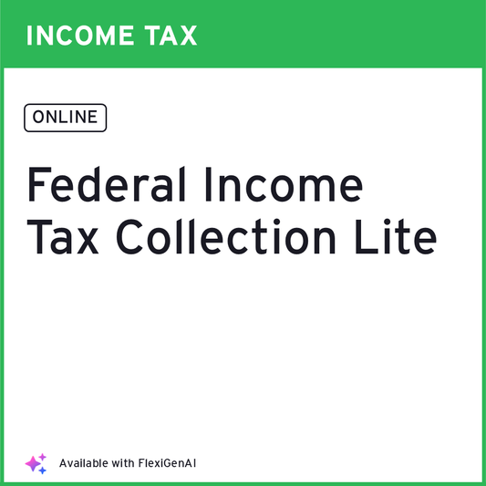 Federal Income Tax Collection Lite (FITAC Lite)