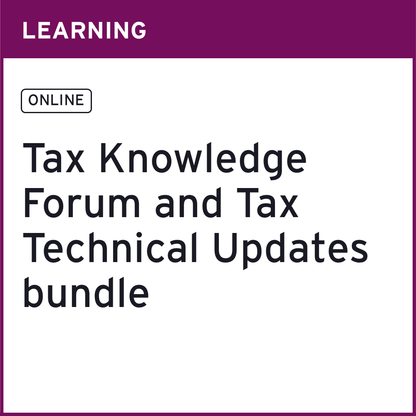 EY's Tax Technical Learning Program