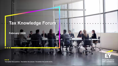 EY's Tax Technical Learning Program